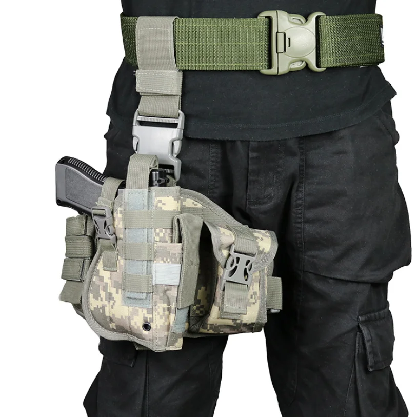 

Tactical Pistol Gun Holster Bag Drop Leg Thigh Holster/Gun bag
