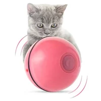 

360 Degree Automatic Rolling Ball USB Rechargeable Cat Toy Ball Smart Interactive Cat Toy Ball with LED Light