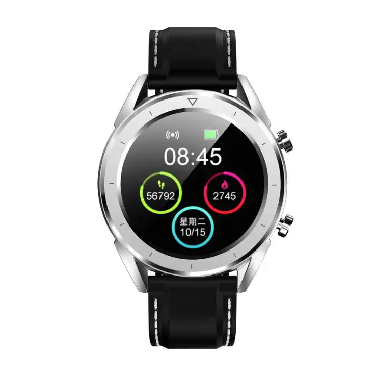 

Smart Watch DT28 Heart Rate Blood Pressure Smart Bracelet, ECG Detection Altitude Air Pressure Sports Watch
