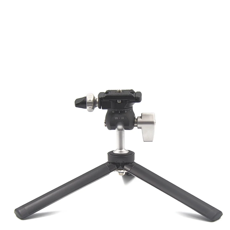 

Photographic PTZ 360-degree rotating panorama Aluminum PTZ 1/4 screw PTZ Suitable for most selfie sticks, tripods, pan/tilt desk, Black color