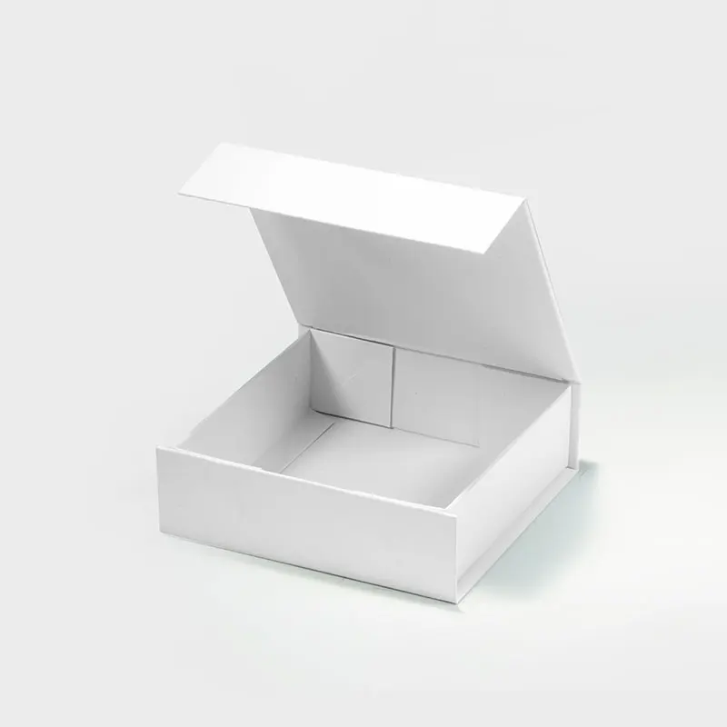 

Custom Elegant Design Luxury White Rigid Paper Cardboard Custom Design Folding Paper Box