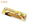 Fulton Japan Custom Picnic Food Waterproof Greaseproof Printed Wax Paper For Baking
