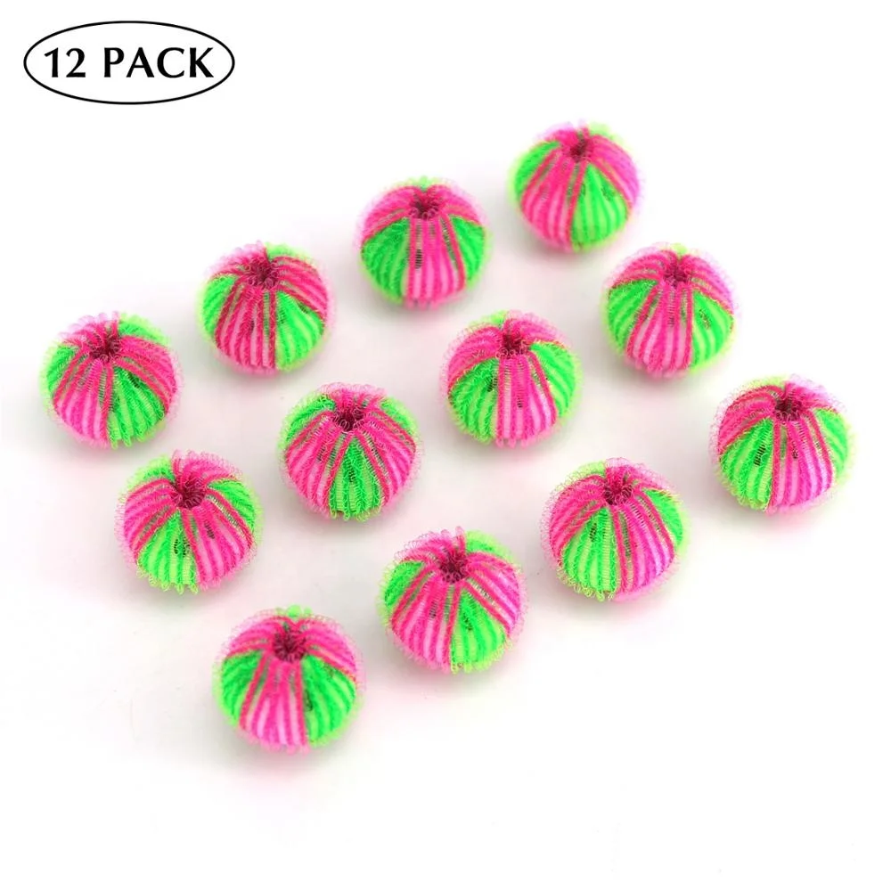 

2019 new arrival decontamination laundry ball 12 pack washing colorful hair lint fluff grabbing laundry balls, Red,black,purple,yellow,etc