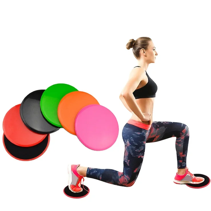

2022 New Arrivals Custom Push-Up Floors Sliding Gym Pilates Gliders Ab Exercise Core Sliders Fitness Workout Gliding Discs, Black-pink-red-green-orange