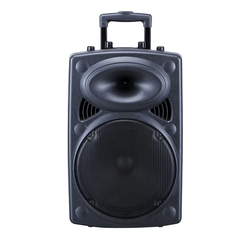 

12 inch heavy bass high volume outdoor speaker BT wireless portable portable party speaker with radio