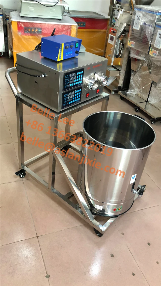 Paraffin Aromatherapy Wax Candle Filling Machine Tea Light Making Machine Heated Wax Oil Pump