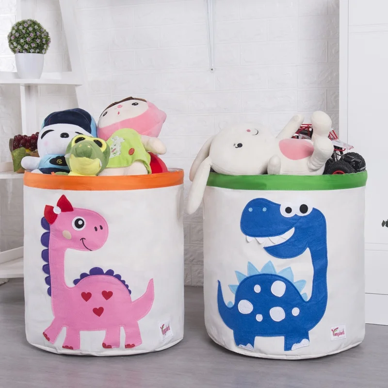 Hot Home Laundry Basket With Handle Safe Waterproof Material Portable Foldable Clothes Sundries Storage Basket