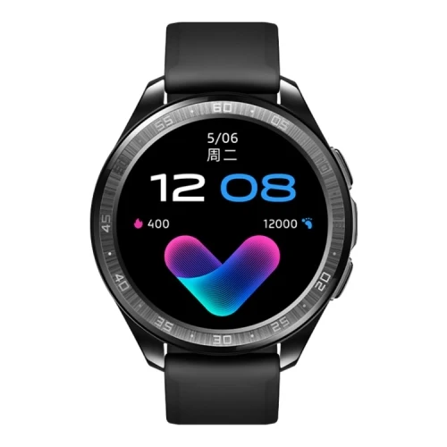

New Design for vivo WATCH Waterproof 46mm Fitness Tracker Smart Watch with 1.39 inch AMOLED Screen, Black and silver