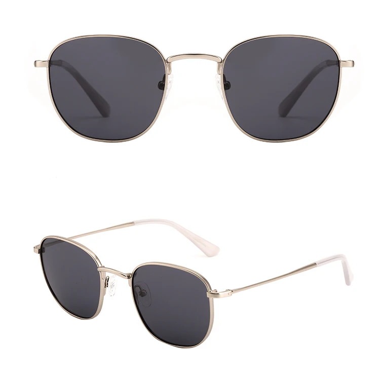 

BS8030 unisex fashion polarized retro metal frame Trendy sunglasses 2021 for ladies, Pic or customized