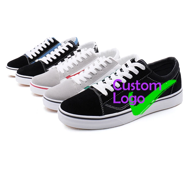 

unisex Grossiste Selling black Sneakers Online Andar rubber sole Canvas Sneakers Lace-Up Soft Sole Vanz Sneakers A lot Stock