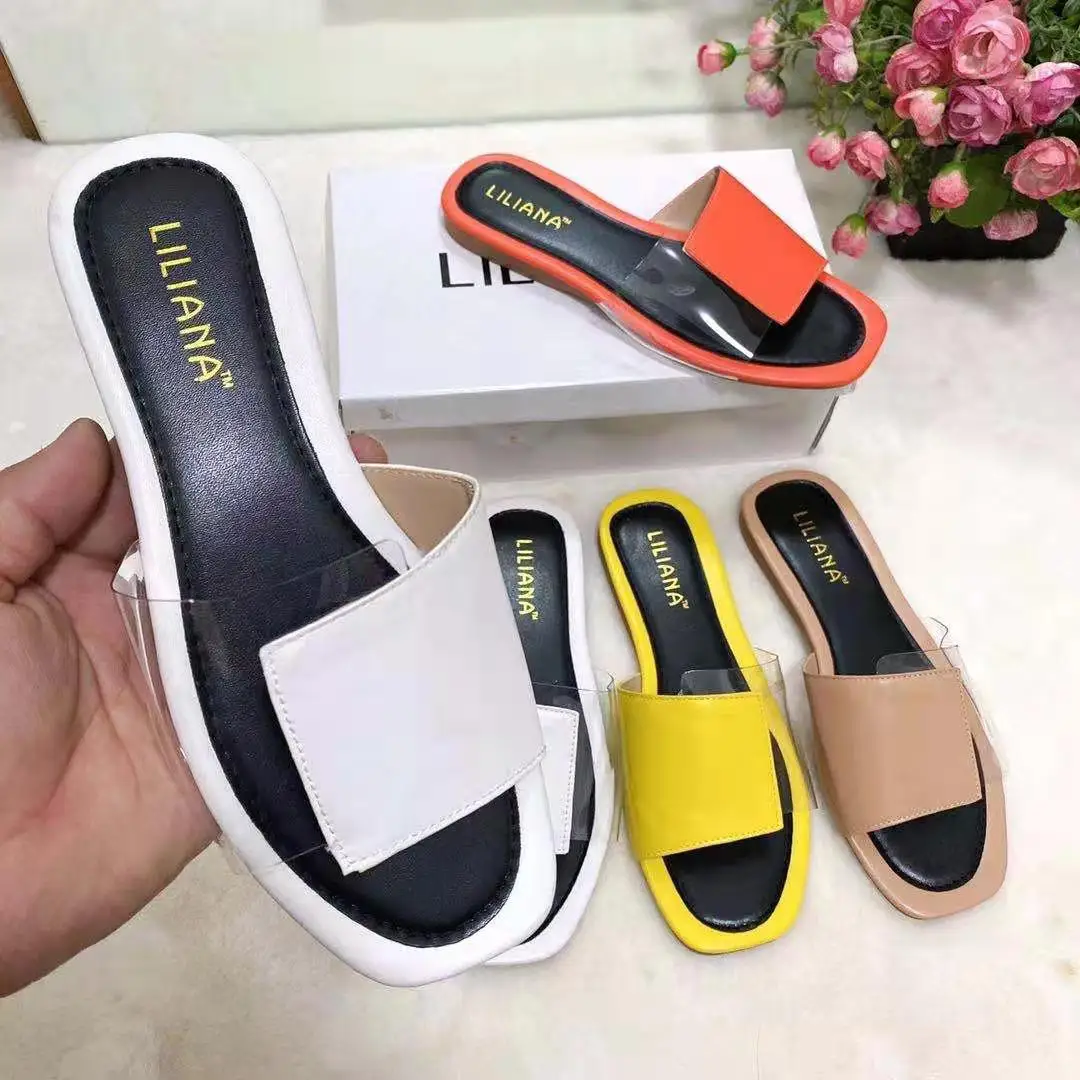 

Casual slippers women fashion mules shoes