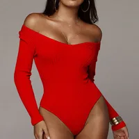 

FS1546B long sleeve women wholesale bodysuits
