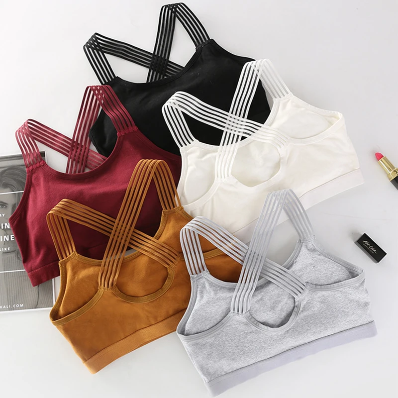 

Women Yoga Sport Bra Women Shockproof Sexy Back Sports Bras Breathable Athletic Fitness Running Gym Vest Tops Sportswear, White, gray, black, red khaki