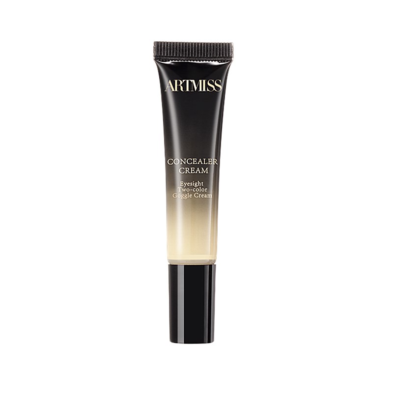 

OEM cosmetics manufacture top double color eye dark circles concealer cream foundation, 2 colors