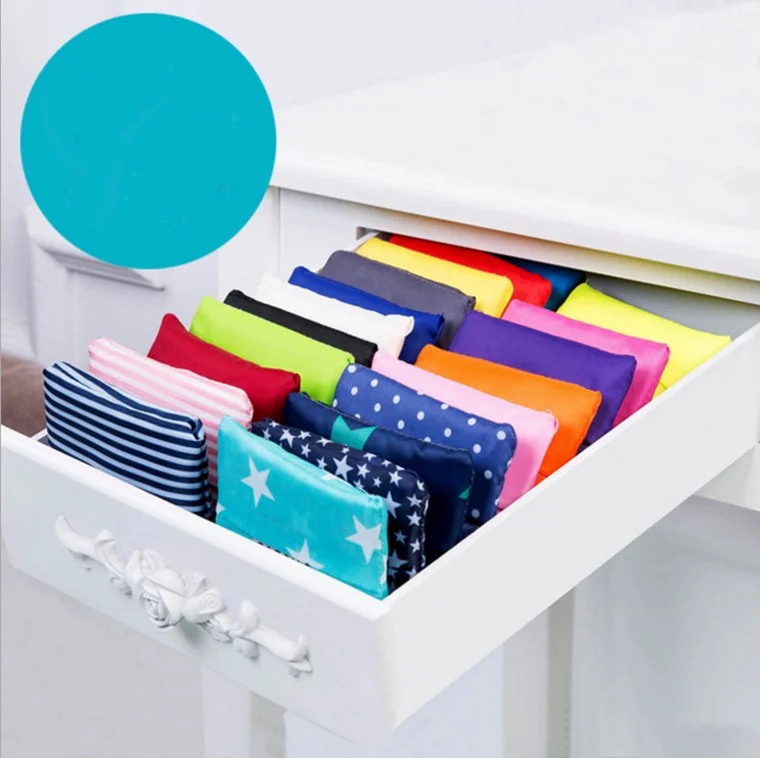 

Hot sale Eco friendly waterproof polyester folding Reusable polyester foldable shopping bag