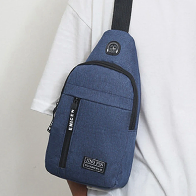 

NEW Crossbody Men Shoulder Bag Male Sling Chest Cross Body Messenger Handbag For Waist Belt Matching Waterproof