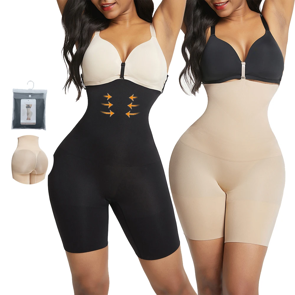 

WAISTDEAR Wholesale High Waist Shapewear Shorts Bodysuit Shapewear For Women Body Shaper Waist Trainer Butt Lifter