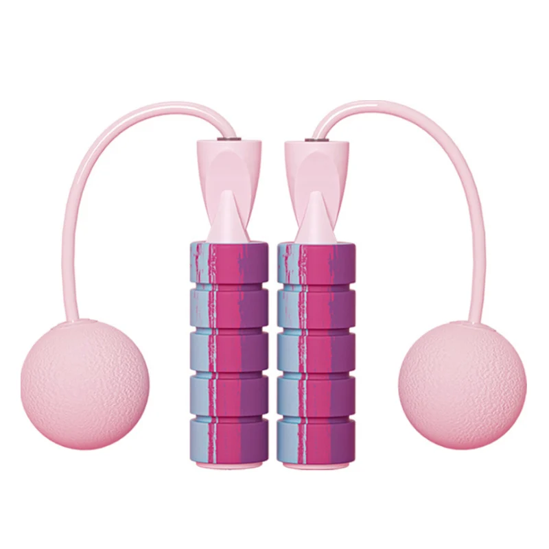

New Wireless Weighted Jump Rope Fitness PVC Cordless Speed Skipping Ropes soft beaded jump rope kids ejercicio corda de pular