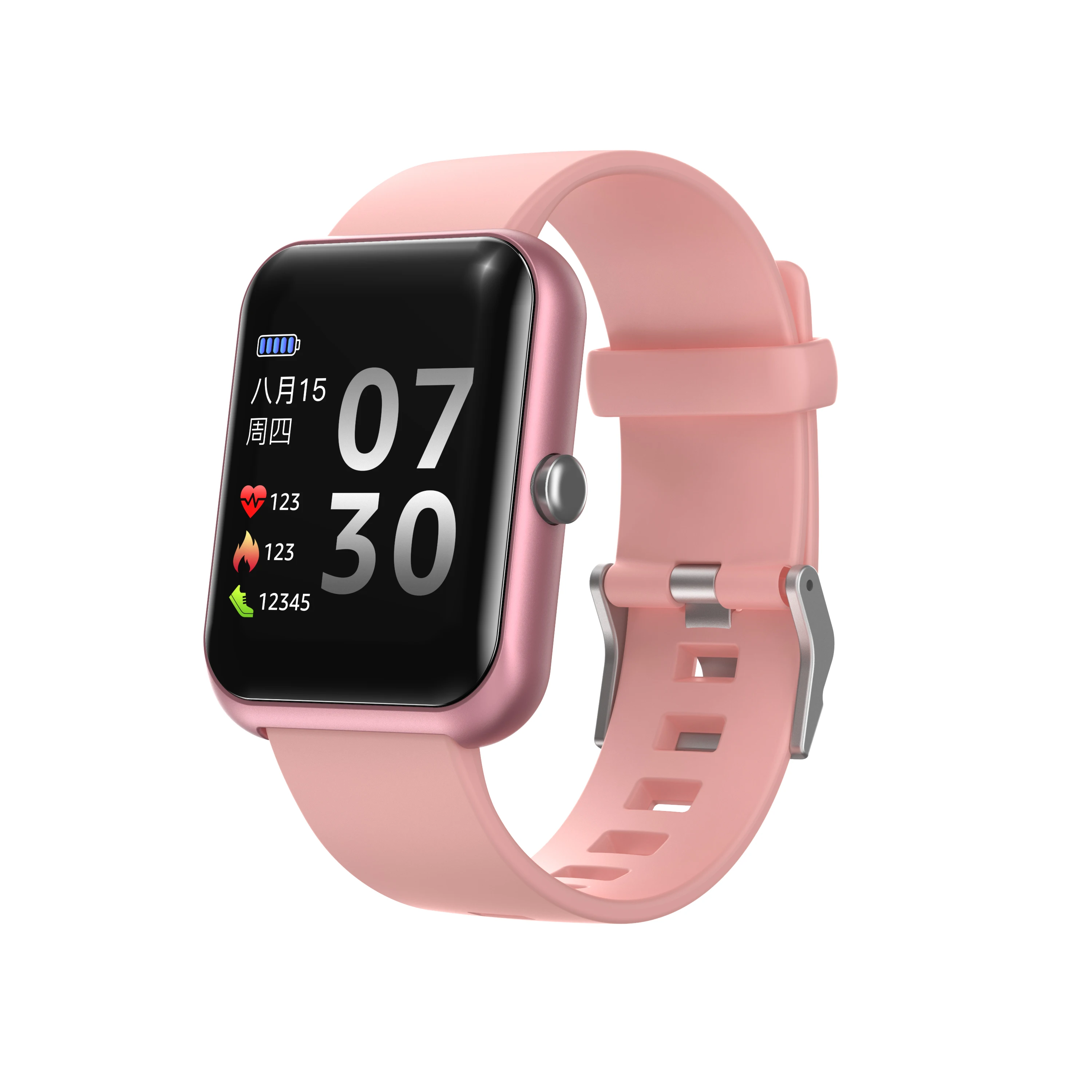 
Smart Band Smart Watch Sport IP68 Waterproof Variety Of Dials Blood Oxygen Heart Rate Monitor Smart Watch 
