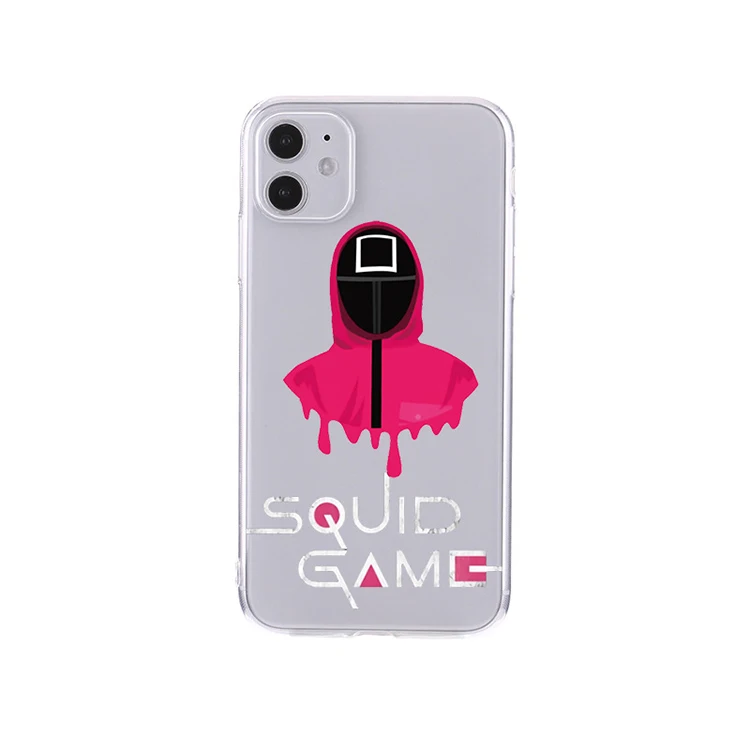 

For iphone 13/12 case, hot cellphone back cover anti drop squid games phone case