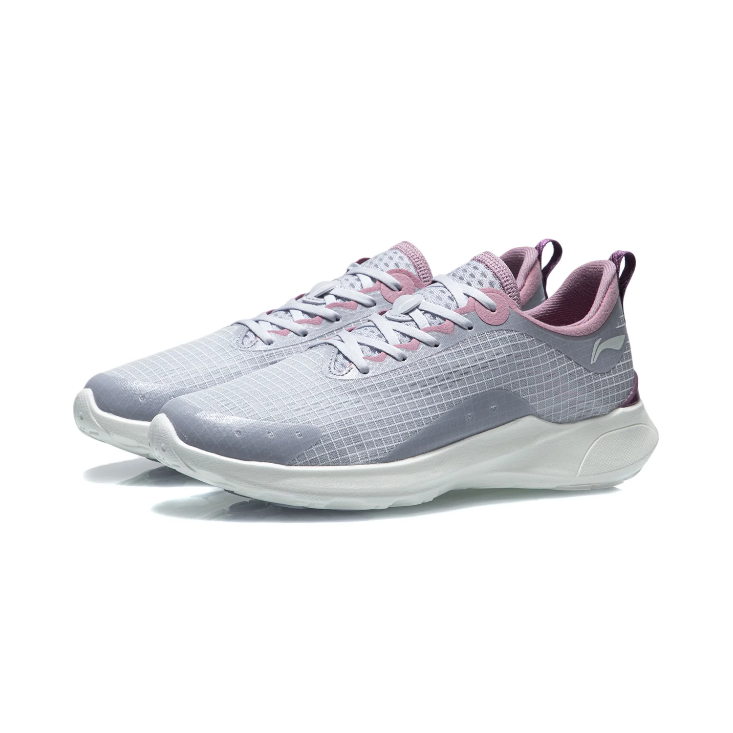 

Li Ning Women EZ RUN Light-Weight Running Shoes Cushion Breathable Soft LiNing Classic Sport Shoes Leisure Sneakers ARBR002