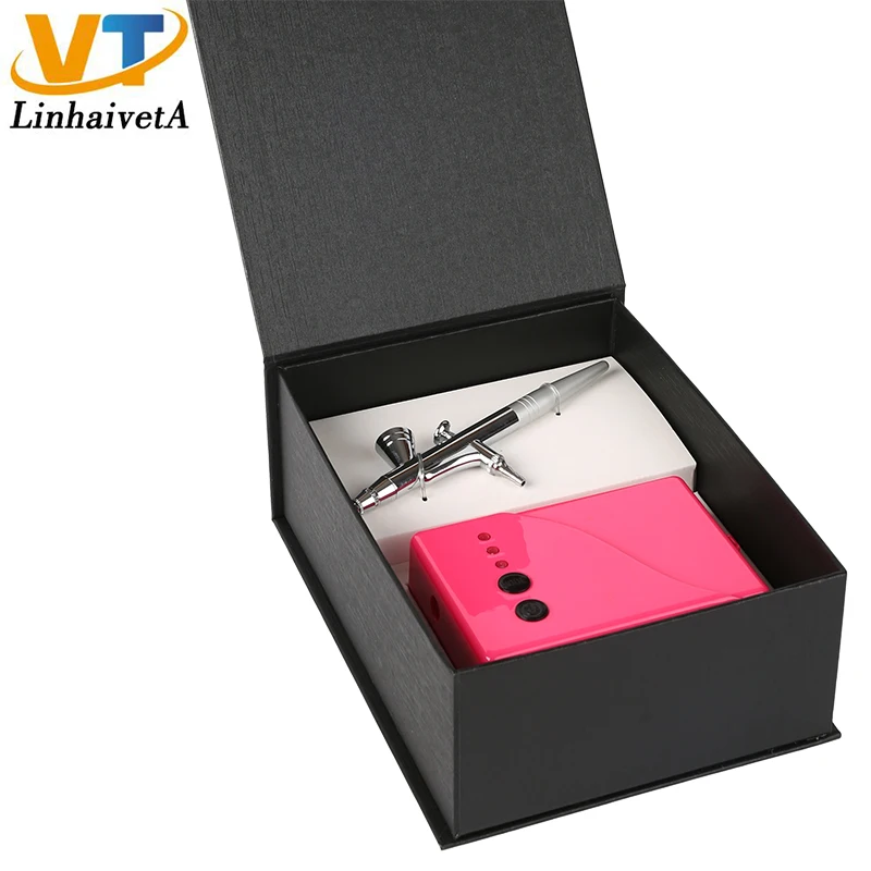 
AC-10SD162 Beauty air brush gun makeup set mini cake airbrush machine kit 