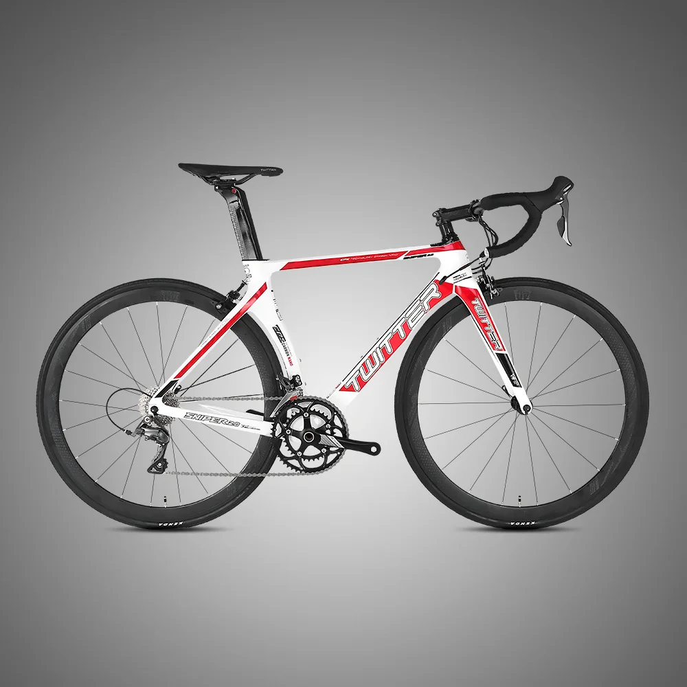 

Economy bike 700C road bicycle carbon fiber for sale, Claret / yellow / blue / ti / black / blackred / whitered