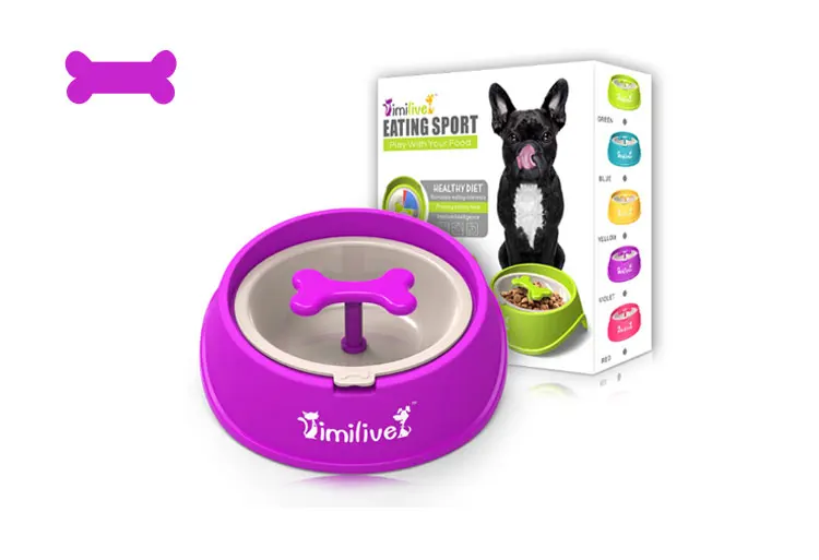 High quality melamine dog food bowl luxury pet bowls large water with cat