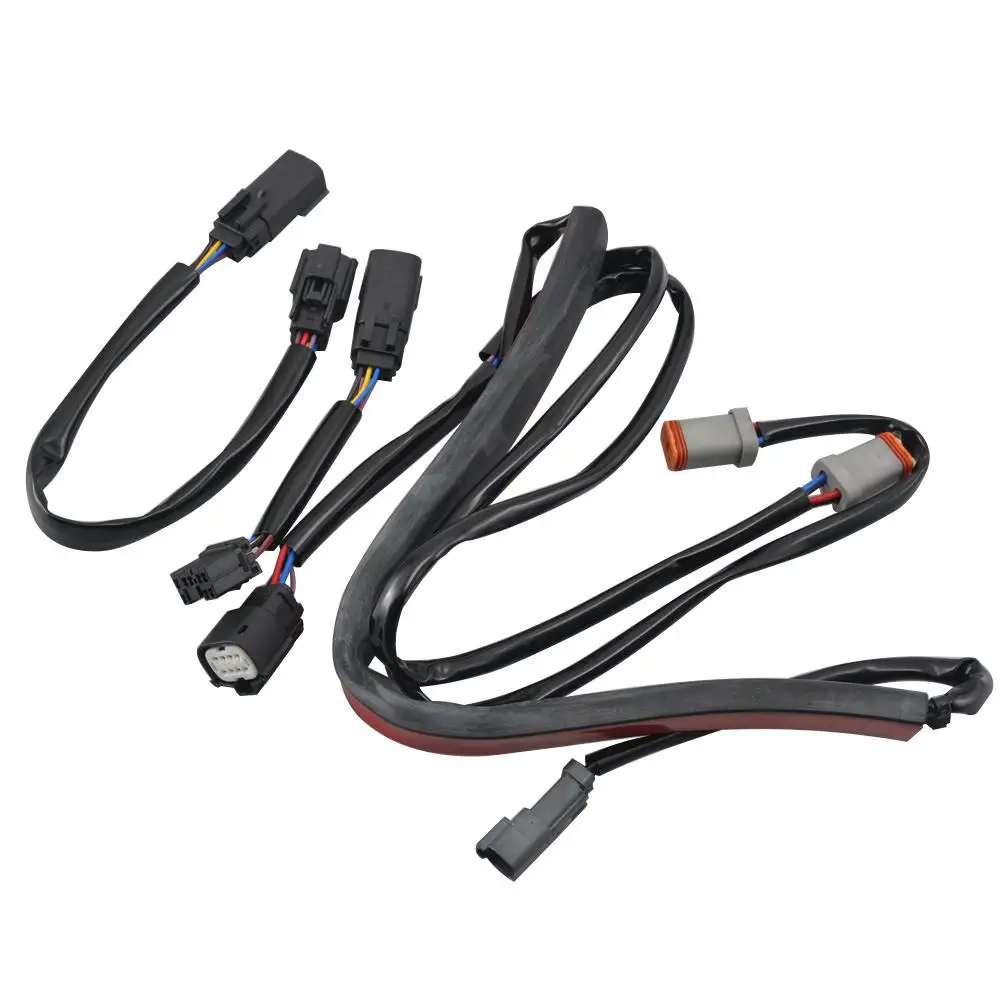 Motorcycle LED Tail light Rear Fender Fascia Set For Harley Touring Road King Street Electra Glide FLHX FLHR FLHT FLTRU FLHTCU