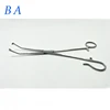 Medical surgical ENT Laryngeal instruments Tonsil holding forceps