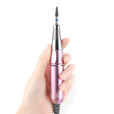 

Cheap Price Electric Mini Nail Polish Drill Stand For Nail Salon, Pink color