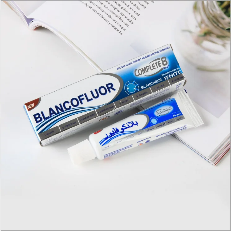

manufacturer High Quality Custom Logo halal tooth paste 120g probiotics teeth Removing Stains Whitening Fluoride-free Toothpaste