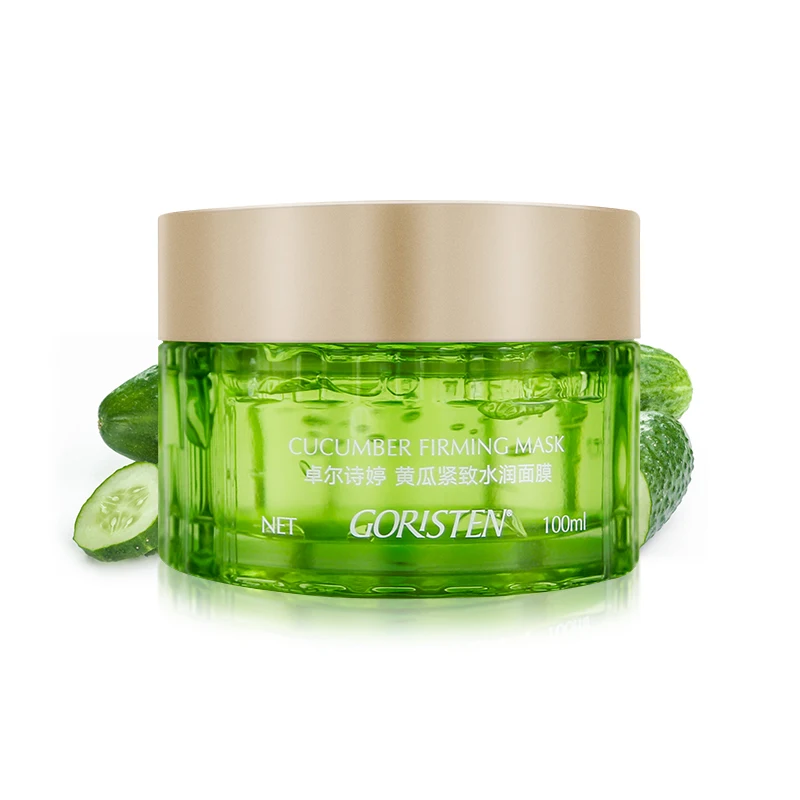 

Skin care products hydrating firming crystal cucumber face gel mask