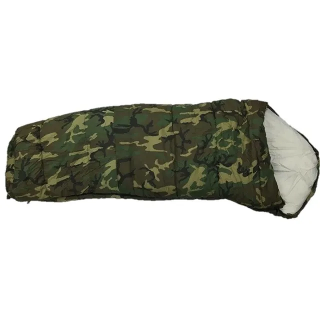 

Military Style Woodland Camo Woobie Blanket Poncho Liner Blanket, Green