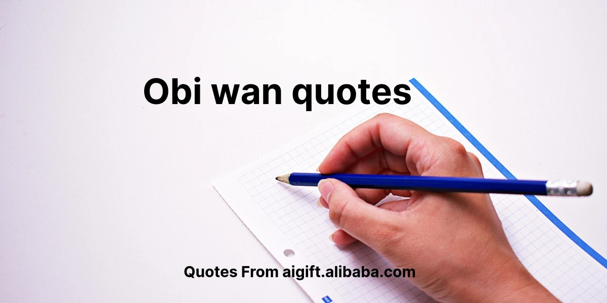 obi wan quotes