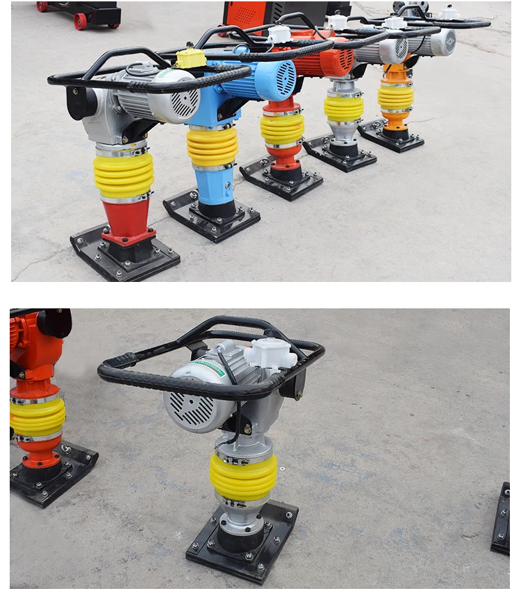 High Performance Hand Push Tamping Rammer Jumping Jack Vibrating Tamper