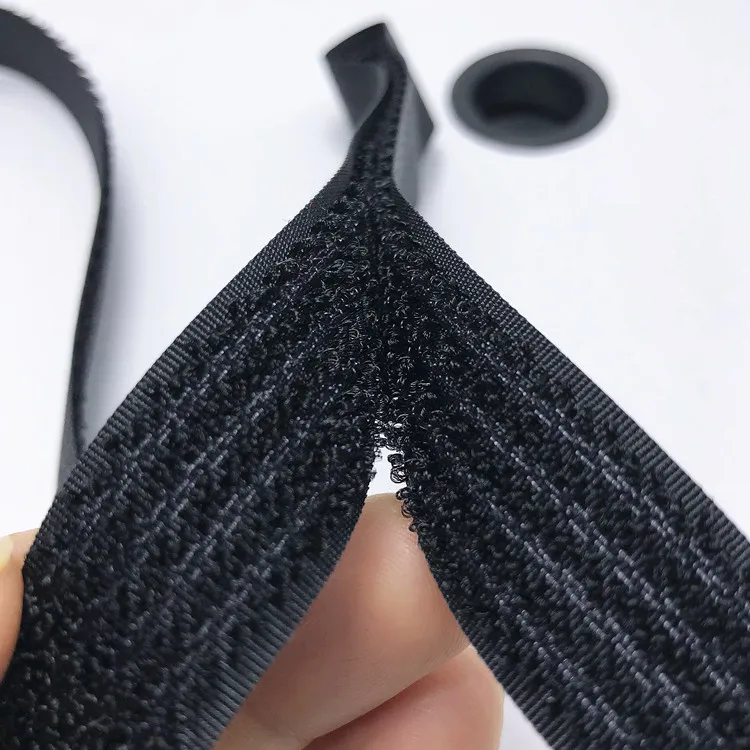 Adjustable hook and loop
