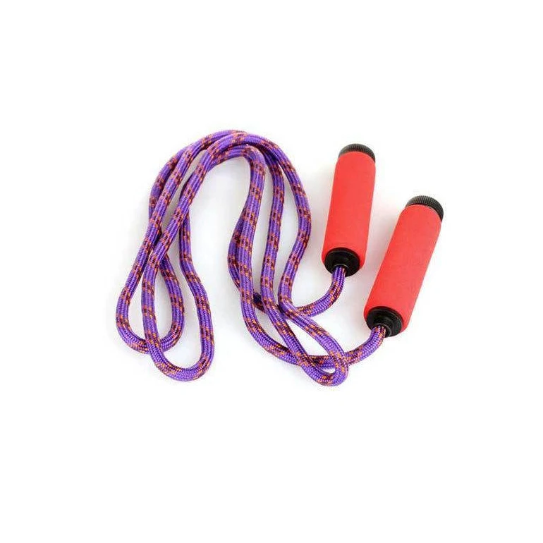 

Weighted Jump Rope Heavy Jump Rope Non Slip Foam Grip Handles for Fitness Workouts Endurance and Strength Training, Black,blue,yellow,pink