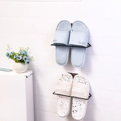 

Wrought Iron Wall-mounted Triangle Shoe Rack Simple Shoe Rack Wall-mounted Shoe Storage Rack Shoe Bracket