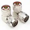 N Type Male to Male Right Angle Adapter RF Application right angle N Male to N Male adapter