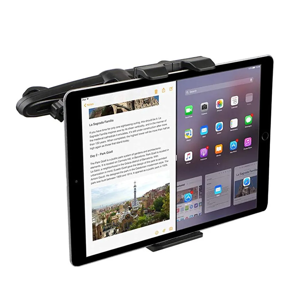 

Car Back Seat Tablet Headrest Mount Holder Stand for Mobile Phone iPad Switch