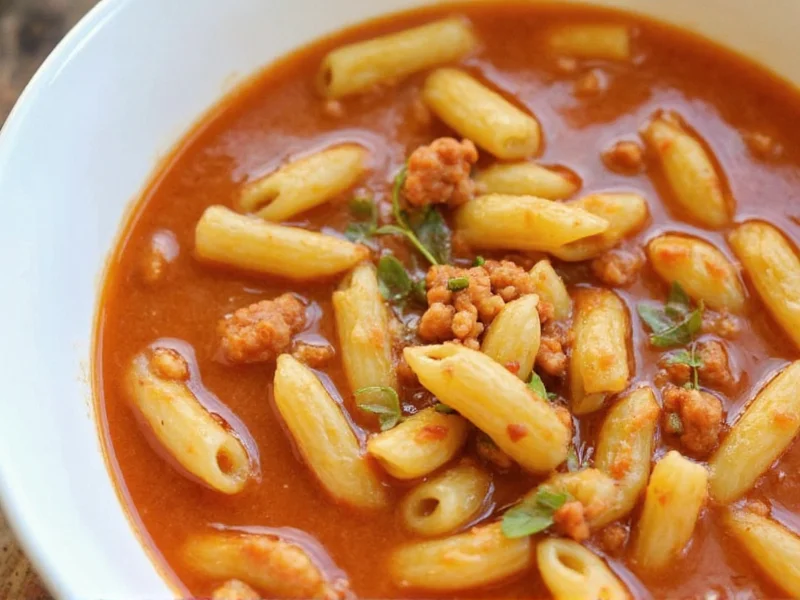 Olive Garden Pasta e Fagioli Soup Recipe at Home