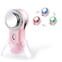 

Cool Led Lifting Vibrator Hot Cold Facial Massage Anti Aging Facial Massager