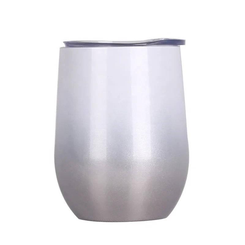 
Rose gold Wine Stainless Cup Tumbler 12oz Vacuum Insulated party cup 350ml thermal red wine mug 