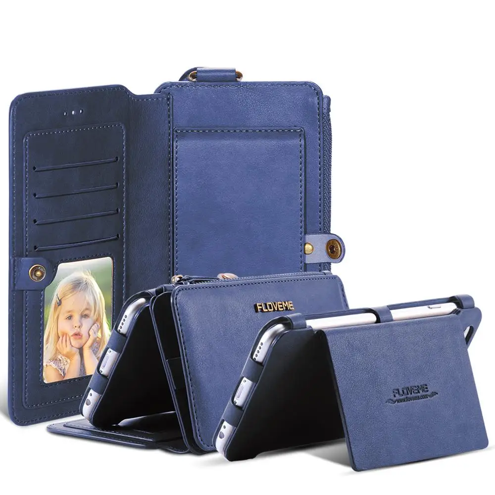 

Free Shipping Universal Wallet Leather Mobile Phone Case For Samsung Galaxy S6 Edge S7 Case