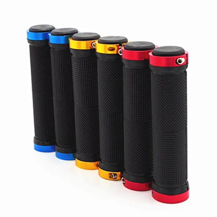 

Bicycle handlebar cover mountain bike sponge handlebar aluminum alloy lock non-slip accessories