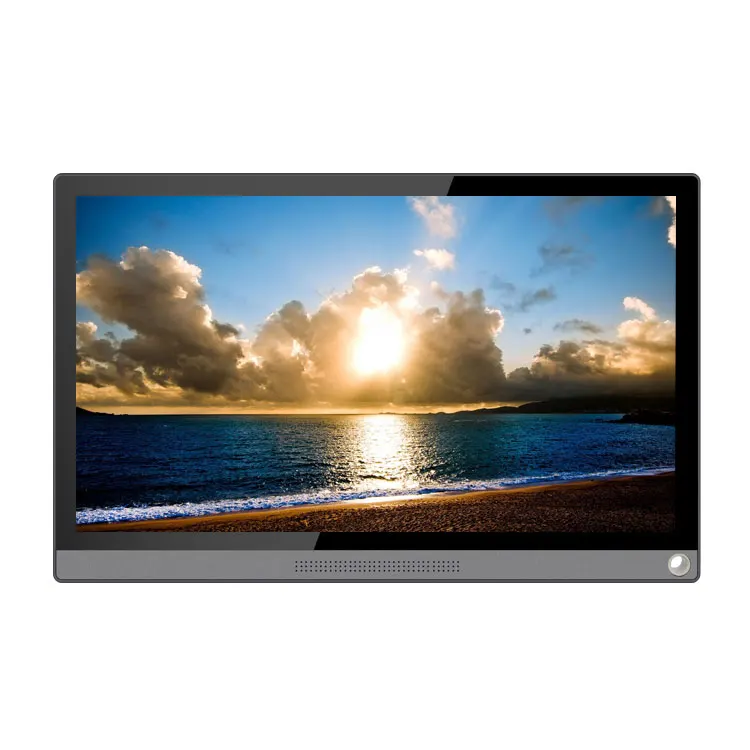 

Battery Leather Cover Touch Screen Monitor 15.6 Inch Portable Gaming Monitor Type-C Port, Black