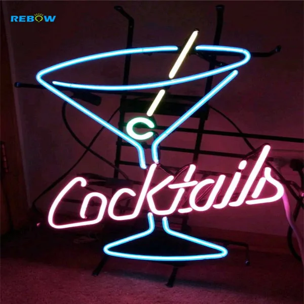 

Advertising Neon Light Custom LED Cocktails Neon Sign Light For Bar