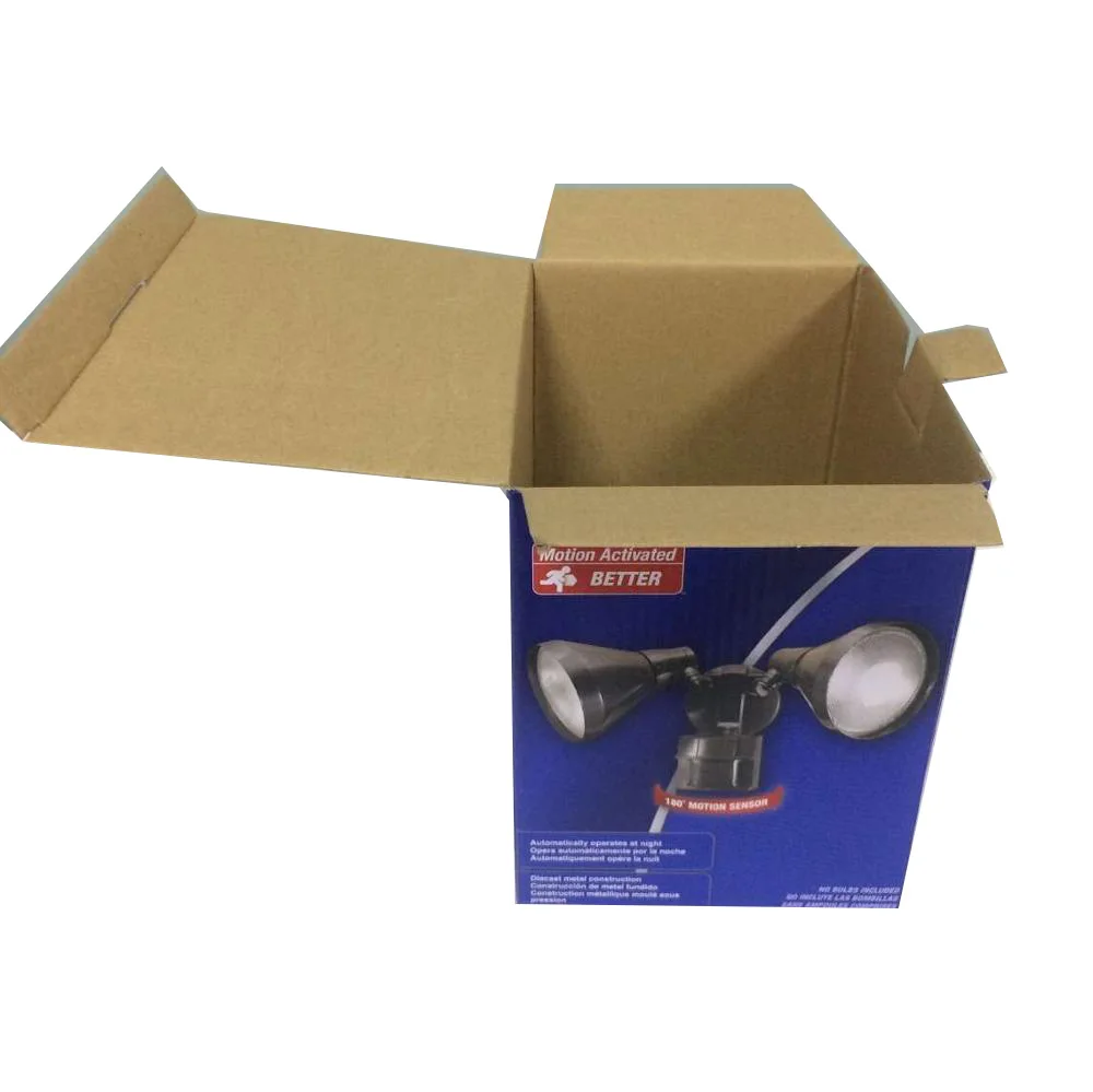 Wholesale Car Light Shipping Cartoon Box Custom Printed Auto Parts Packaging Mailing Corrugated Carton Box
