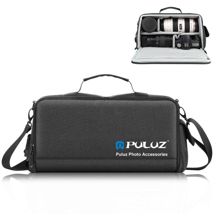 

New Products PULUZ Portable Camera Crossbody Shoulder Bag Digital Storage Lens Bag